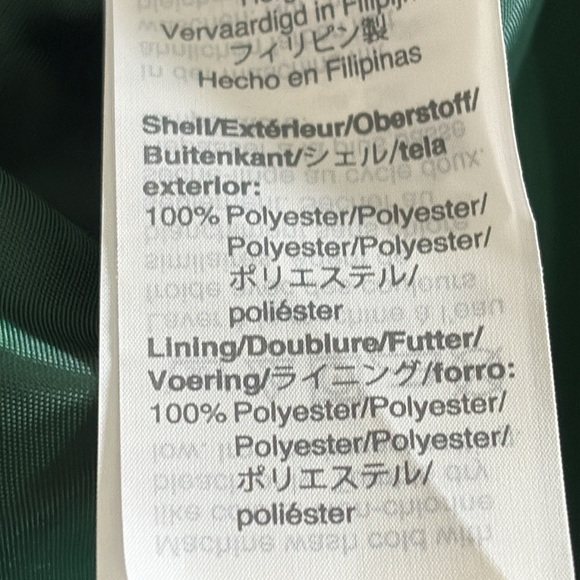 J.Crew Cropped long-sleeve top in 365 crepe Emerald Jade Green Size 6 - Picture 5 of 16